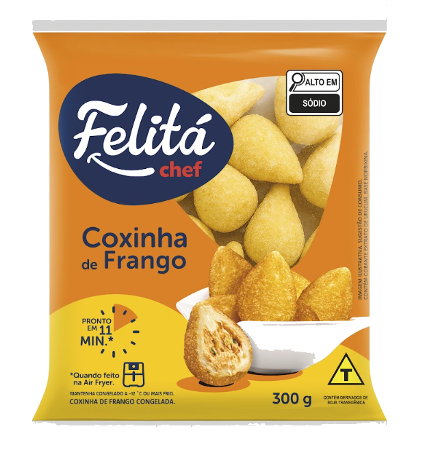 Coxinha de Frango Felitá Chef
